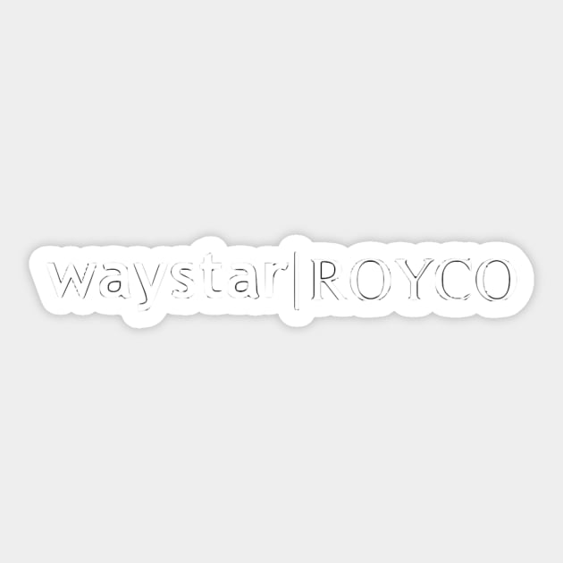 Waystar RoyCo Logo Succession Merch Sticker by EmikoNamika